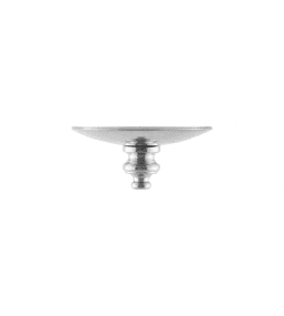 Small Shade Cap Finial Nikkel Fra Karlskrona lampfabrik - 