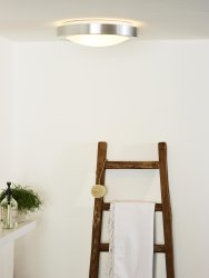 Fresh Ø35 Sateng krom baderomslampe Fra Lucide - Unike produktegenskaperPasser for bruk med LED-lyskildeLett å koble til en dimmer (ekskl.
