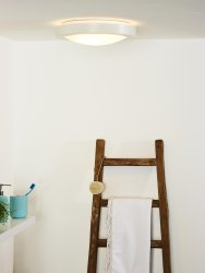 Fresh Ø35 Hvit baderomslampe Fra Lucide - Unike produktegenskaperPasser for bruk med LED-lyskildeLett å koble til en dimmer (ekskl.