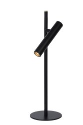 Philon 42cm Svart skrivebordslampe Fra Lucide - Er lysstyrken for sterk kan du enkelt justere den med berøringsdimmeren som er integrert i armaturen.