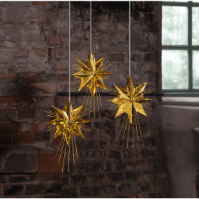 Mini Luxe 36cm Messing Fra Star Trading - 