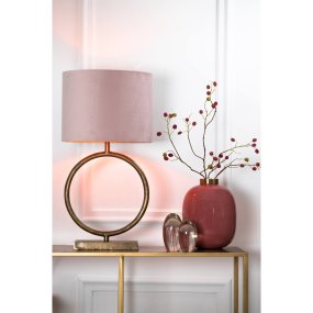 Livu 50cm Bronse lampefot Fra Light & Living - 