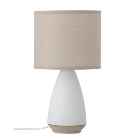 Paprica 28cm Hvit Fra Bloomingville - Perfekt &aring; plassere i en bokhylle, p&aring; en hylle eller som en liten nattlampe ved sengen &ndash; en dekorativ detalj som sprer et behagelig lys og mye personlighet til tross for sin lille st&oslash;rrelse.