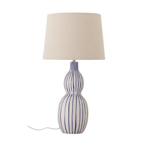 Gavisa 68cm Blå Fra Bloomingville - Gavisa-bordlampen er en stilig og unik interi&oslash;rdetalj som gir b&aring;de karakter og stil til hjemmet ditt.