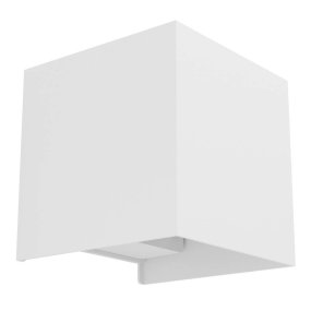 Valmontone 10cm Hvit vegglampe Fra Eglo - Den er både dekorativ og funksjonell, noe som gjør at den passer inn i mange forskjellige interiørstiler.