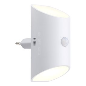 Merta Hvit vegglampe Fra Eglo - Når den plasseres på en høyde på 1,2 meter, kan sensoren registrere bevegelse på en avstand på opptil 5 meter innenfor en vinkel på 120°.