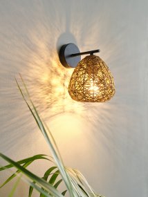 Paper Drop 20cm Natur vegglampe Fra Ledvance - Paper Drop &auml;r en vacker v&auml;gglampa med bohemisk design.