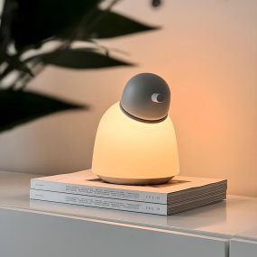 Bird 22cm Sand bordlampe Fra Belid - Hver lampe er håndlaget i Varberg og kombinerer Belids arv med moderne design på en harmonisk måte.