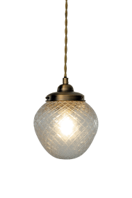 Gatsby Ø15 Antikk messing Fra Aneta Lighting - Gatsby er like dekorativ n&aring;r den er p&aring; som n&aring;r den er av, og er perfekt som stemningsbelysning i vinduet.