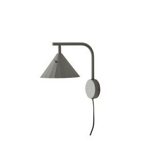 Rain 25cm Grå vegglampe Fra CO Bankeryd - Rain vegglampen kan med fordel brukes i stuen ved siden av en sofa eller sofa, samt i en korridor eller over en skjenk, hvor den tilfører rommet et moderne uttrykk.