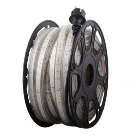 Arbeidsbelysning DB-551 230V 20m Fra Designlight - Alternativ for de som trenger en komplett LED-stripe p&aring; 20m som er klar til &aring; kobles til med den medf&oslash;lgende 3m kabelen med st&oslash;psel.