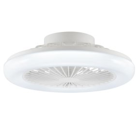 Montero Ø42 Hvit Fra Brilliant - Laget av metall og plast med en helhvit finish, har den et diskret og tidl&oslash;st uttrykk som passer like godt p&aring; soverommet som i stuen, kj&oslash;kkenet eller hjemmekontoret.