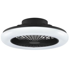Montero Ø42 Svart Fra Brilliant - Med den medf&oslash;lgende fjernkontrollen kan du dimme lyset og justere fargetemperaturen fra en varm hvit gl&oslash;d p&aring; 2700K til et klart og energigivende dagslys p&aring; 6500K.