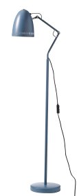 Dynamo 1 Blå gulvlampe Fra Superliving - Dynamo gulvlampe laget av matt metall i en dempet bl&aring;farge er en stilig og praktisk belysningsl&oslash;sning.