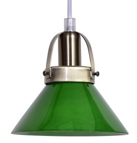Mäster Ø15 Antikk messing/grønn vinduslampe Fra Lampan - M&auml;ster vinduslampe er en tidl&oslash;s og elegant lampe som passer perfekt inn i b&aring;de klassiske og moderne hjem.