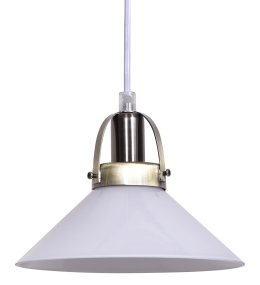 Mäster Ø20 Antikk messing/hvit vinduslampe Fra Lampan - M&auml;ster vinduslampe er en tidl&oslash;s og elegant lampe som passer perfekt inn i b&aring;de klassiske og moderne hjem.