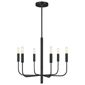 Brianna Ø60 Svart Taklampe Fra Elstead Lighting - Brianna er en dekorativ takkrone med et minimalistisk og moderne design.