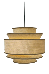 Ambrosia Ø50 Natur Fra Aneta Lighting - De forskjellige formene og niv&aring;ene skaper en vakker silhuett og gir Ambrosia en karakter som tiltrekker seg oppmerksomhet.