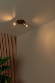 Ritmo 2 Messing spotlight Fra Lucide - En moderne spotlight som gir et stilig inntrykk i alle rom.