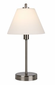 Touch 42cm Krom bordlampe Fra Lucide - Touch er en stilig og praktisk bordlampe med innebygd ber&oslash;ringsdimmer.