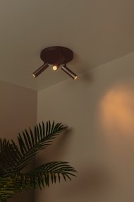 Grado 3 Grå spotlight Fra Lucide - De stilige spotlightene i grå metallic finish er utstyrt med en integrert diffuser som sprer et bredt og jevnt lys.