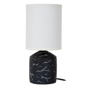 Fran 30cm Svart bordlampe Fra Lucide - Fran passer fint på for eksempel et sidebord, nattbord eller et skrivebord.