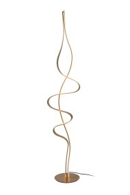 Lambada Gull gulvlampe Fra Lucide - Lambada er en original gulvlampe som skaper b&aring;de atmosf&aelig;re og stil i hjemmet.