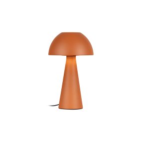Jorgo 33cm Terrakotta bordlampe Fra Lucide - Jorgo er en moderne bordlampe laget av metall i en terrakottaskjerm med en mykt avrundet form som gir et stilig uttrykk.