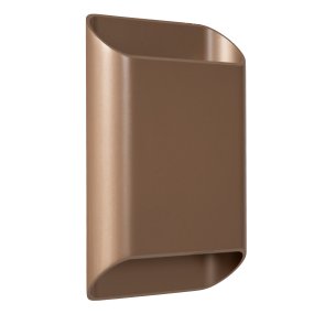 Atila II Brun Fra Lucide - Atila er en stilig baderomsvegglampe laget av aluminium i en brun, metallisk finish som gir et sofistikert og moderne uttrykk.