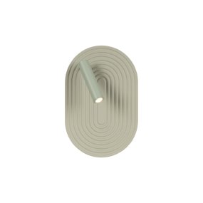 Carmino Grønn leselampe Fra Lucide - Carmino er en dekorativ vegglampe i en myk gr&oslash;nn skjerm som kombinerer funksjon og design.