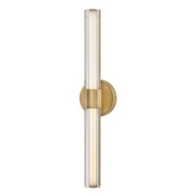 Georgette 60cm Messing Fra Elstead Lighting - Georgette er en elegant vegglampe til badet med et dekorativt og symmetrisk design.