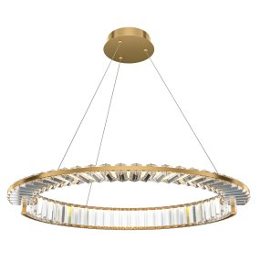 Krone Ø62 Messing Taklampe Fra Maytoni - Med sin sjener&oslash;se diameter p&aring; 62 cm blir den et luksuri&oslash;st blikkfang i hjemmet og sprer et varmt og stemningsfullt lys.
