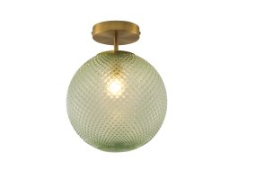 Korridor Ø25 Grønn plafond Fra Lampan - Korridor passer like godt i gangen og soverommet som i stuen og blir en dekorativ detalj selv n&aring;r den er slukket.