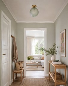 Korridor Ø25 Grønn plafond Fra Lampan - Korridor passer like godt i gangen og soverommet som i stuen og blir en dekorativ detalj selv n&aring;r den er slukket.