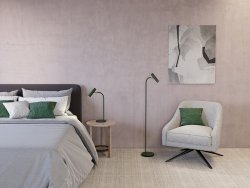 Slender 53cm Grønn skrivebordslampe Fra Belid - Slender er en elegant bordlampe både i farger og detaljer.