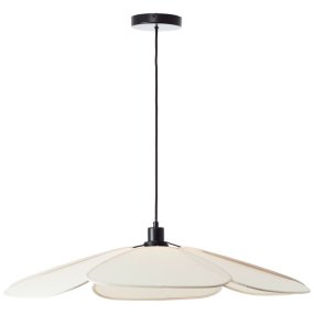 Capucine Ø77 Beige Taklampe Fra Brilliant - Denne unike pendellampen med et blomsterinspirert design er en elegant og kreativ detalj som vil forbedre hjemmet ditt.