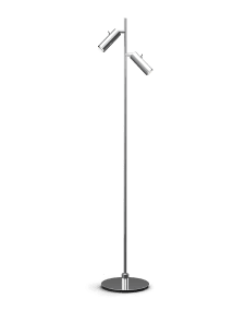 Pipeline 2 Krom gulvlampe Fra Herstal - Pipeline er designet for komfort, har en 2 meter lang ledning for fleksibel plassering, og str&oslash;mbryteren er praktisk plassert p&aring; lampehuset for enkel tilgang.