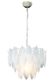 Adriana Ø43 Frostet glass Taklampe Fra Aneta Lighting - Adriana blir b&aring;de en dekorativ og funksjonell del av hjemmets interi&oslash;r og passer like godt i spisestuen som p&aring; kj&oslash;kkenet eller i stuen.