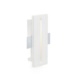 Linear Hvit Fra Faro Barcelona - Innebygd, integrert LED p&aring; 1 W, 3000 K og 22 lm.