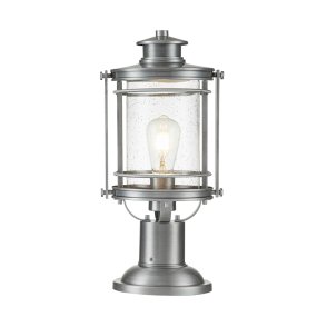 Booker 47cm Aluminium Fra Elstead Lighting - Booker &auml;r en stilfull och robust portlykta med en design inspirerad av klassiska marina lanternor.