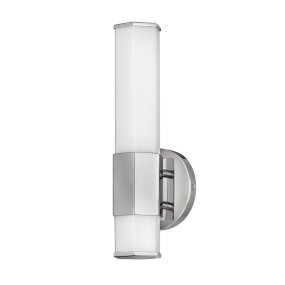 Facet 35cm Krom baderomslampe Fra Elstead Lighting - Facet er en moderne og stilig baderomslampe som kombinerer funksjon og estetikk.