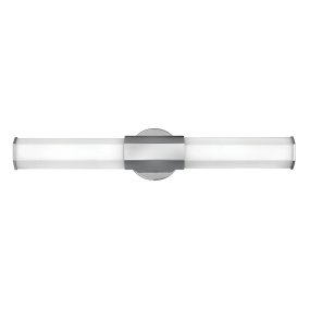 Facet 65cm Krom baderomslampe Fra Elstead Lighting - Facet er en moderne og stilig baderomslampe som kombinerer funksjon og estetikk.