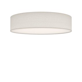 Soft Ø60 Hvit lin plafond Fra Belid - Soft er en stilig taklampe som sprer et mykt og behagelig lys i rommet.