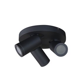Torsö Ø22 Svart Fra Armaturhantverk - Spotlighten har en IP44-klassifisering, noe som betyr at den er trygg og holdbar for våre trommelmiljøer.