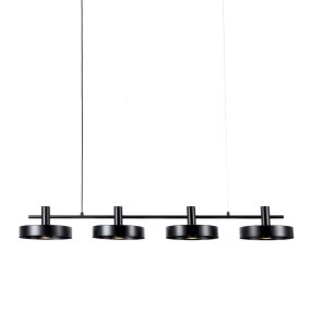 Birillo 130cm Svart Taklampe Fra Nordic Lighting - Birillo er en moderne pendellampe i metall med et stilig og grafisk design.