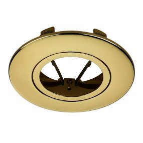 Tenny Dekorring Gull Fra Designlight - Dekorasjon i skinnende gullfinish som lar deg bytte ut fronten p&aring; &laquo;Tenny&raquo;-armaturen.