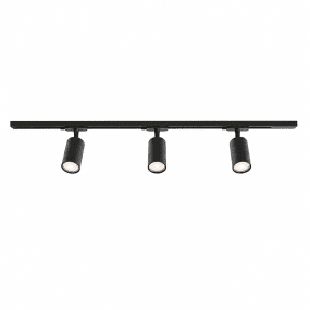 Forma 3-set Svart Fra Nordic Lighting - Pakken inneholder:1 m skinne, 1 stk.