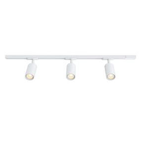 Forma 3-set Hvit Fra Nordic Lighting - Pakken inneholder:1 m skinne, 1 stk.