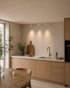 Forma 3-set Hvit Fra Nordic Lighting - Pakken inneholder:1 m skinne, 1 stk.