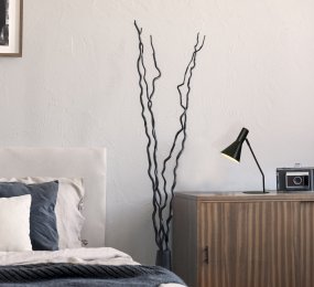 Ceres 46cm Svart skrivebordslampe Fra Aneta Lighting - CERES bordlampe er både praktisk og stilig og gir behagelig belysning når du jobber eller leser.